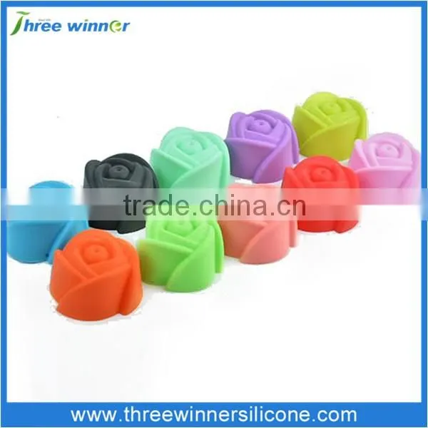 Wholesale cake mould silicone rose cake mold