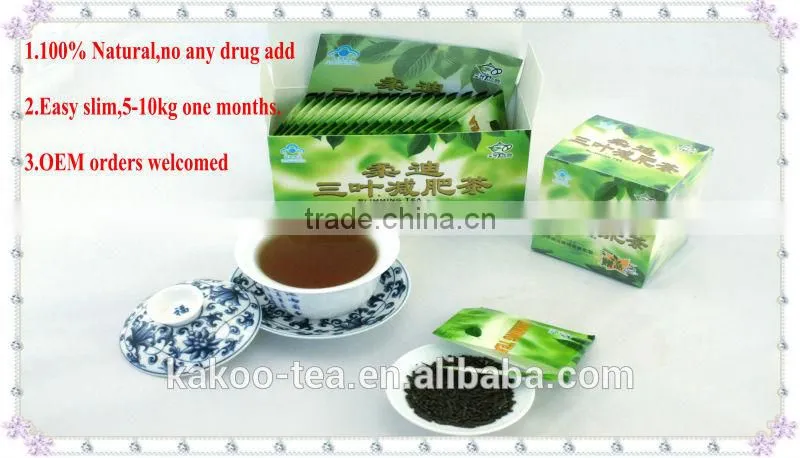 china best green natural diet tea for body slim