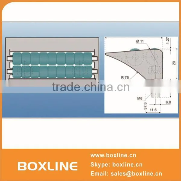 New style : Ball stainless steel flexiable chain conveyor