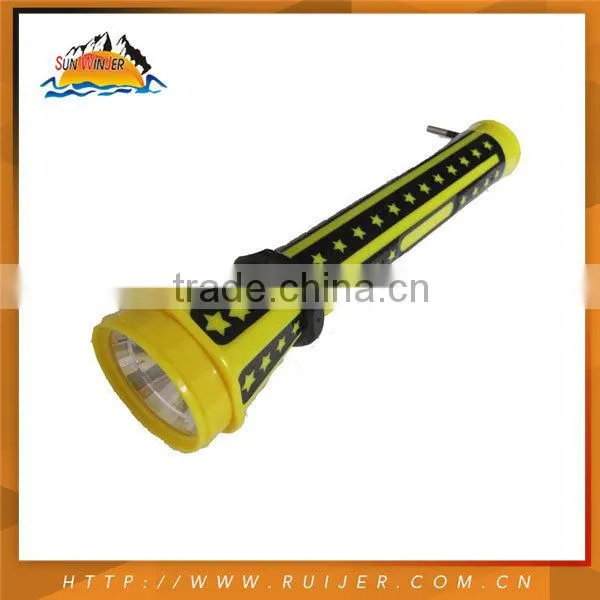 Rechargeable led Plastic Flashlight,flashlighttorch,rechargeable flashlight