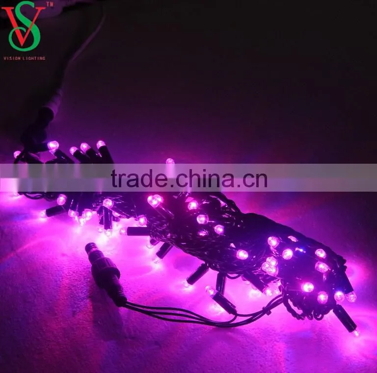 PVC Black Color Cable LED Strip for Tree Decoration Lights