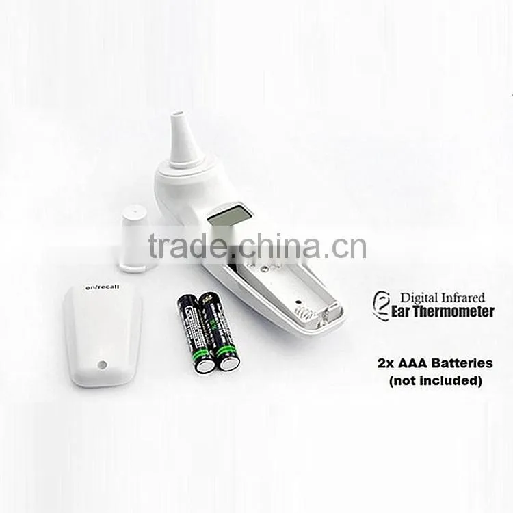 Digital LCD Ear Thermometer Easy to Use Electronic Baby Child Adult Body