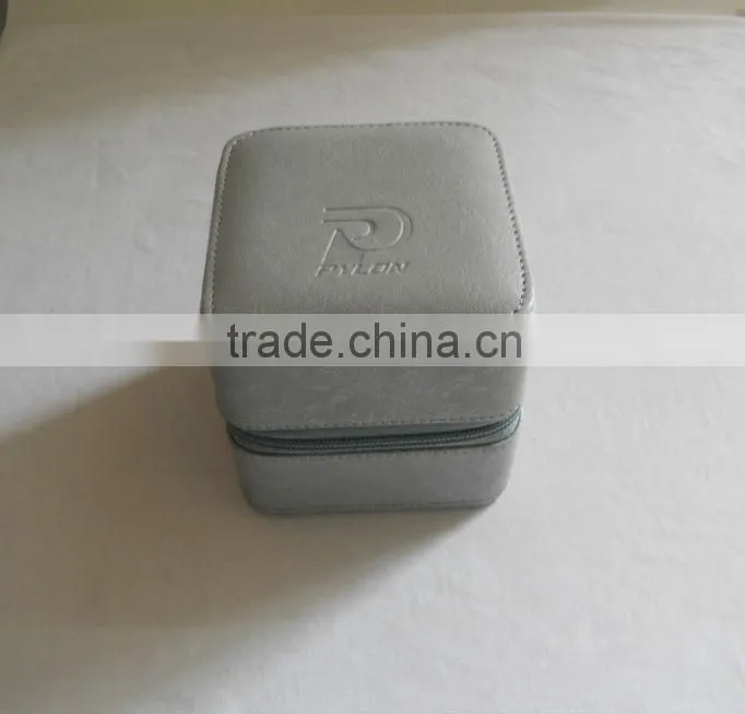 Custom leather watch box for double