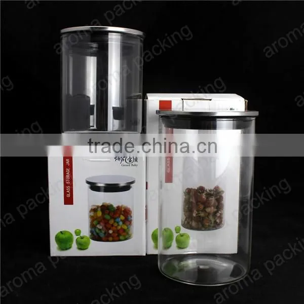 china professional manufacture high quality borosilicate glass bottle with gift box packig