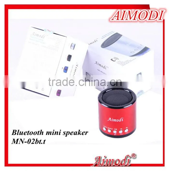 2015 bluetooth Aimodi MN-02BT.T High-quality protable bluetooth wireless speaker