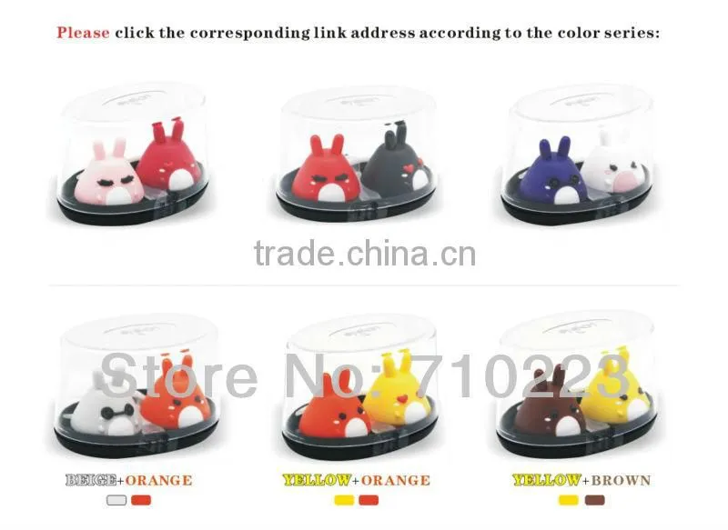 SL-2061 solotia contact lens case plastic