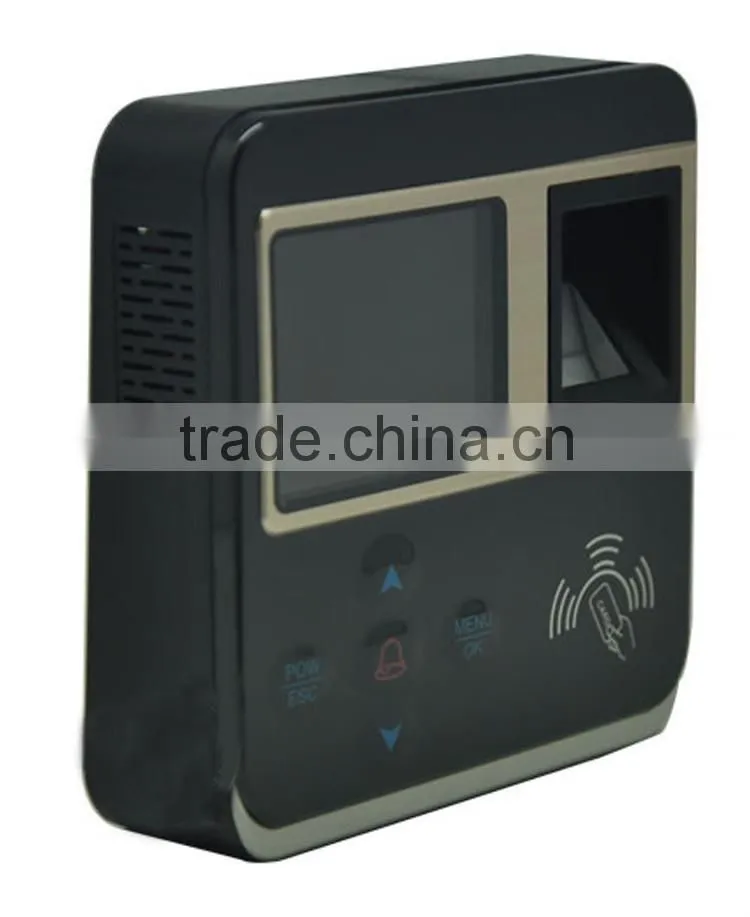 Wiegand In/Out, 2.4'' Colorful TFT, P2P, TCP/IP, RS485, USB Host RFID fingerprint biometric access control system