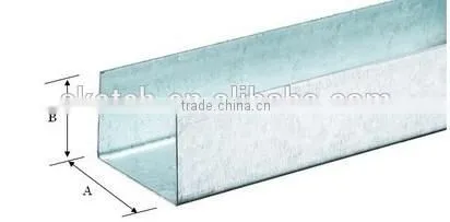 3 meter Drywall Channel Steel Channel Profile