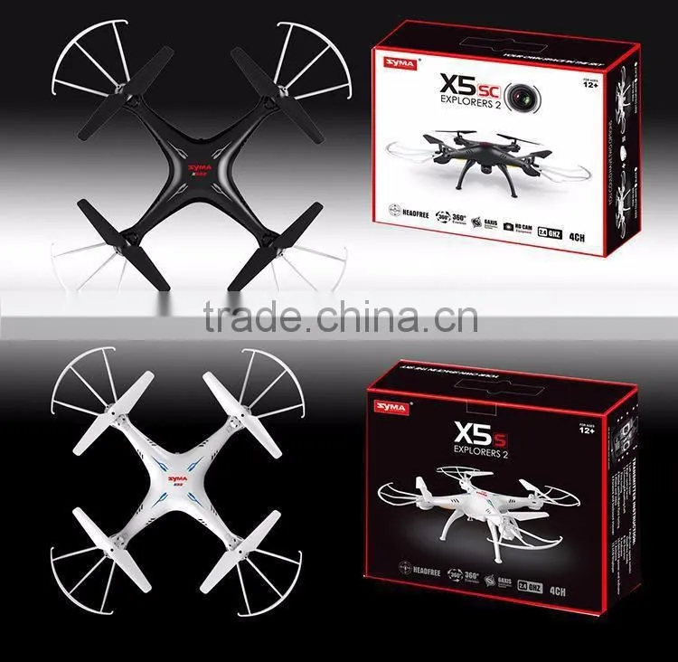 quadcopter with 2mp camera original syma x5sc explorers 2 drone helicopter usb charger
