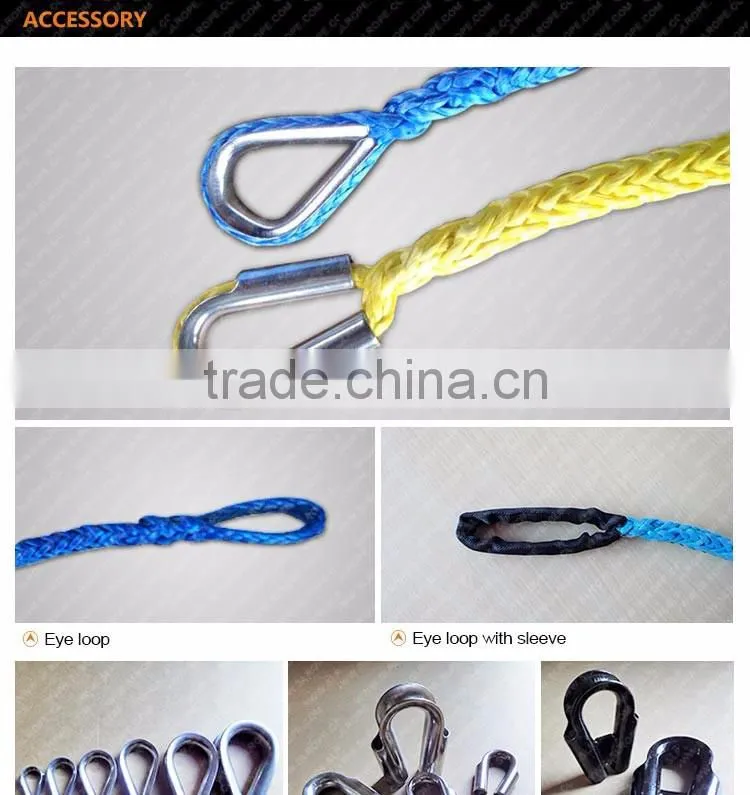 China wholesale Customized For pulling or lifting Popular winch bar rope