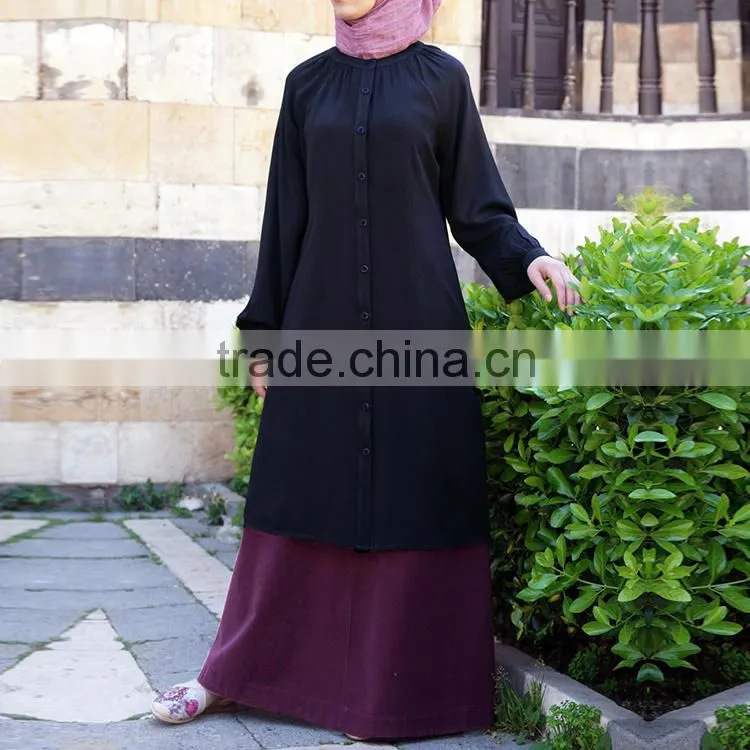 China manufacturer latest design Islamic clothing kaftan abaya fashion 2015
