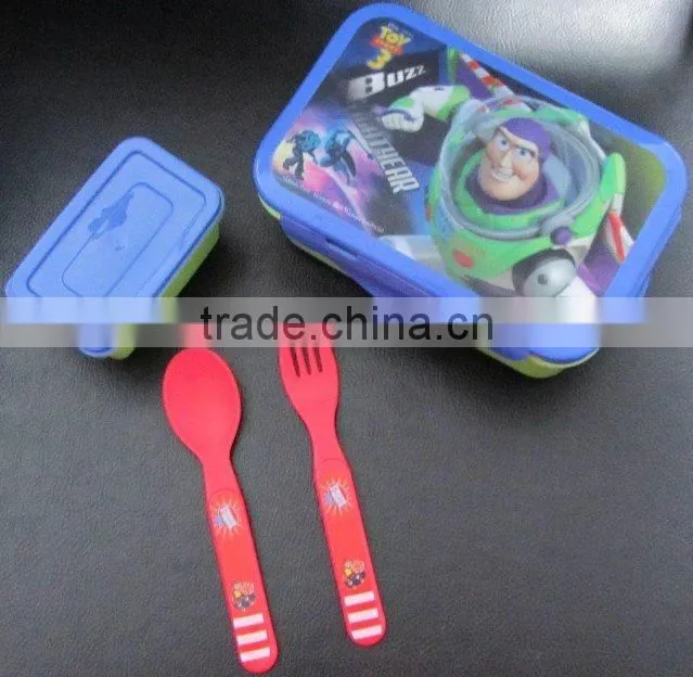 High Quality Durable Using Various 3D Lenticular Printing Tiffin Lunch Box
