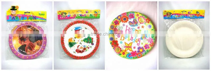 high quality printed disposable paper plate