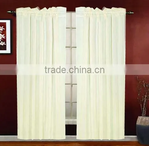 Solid Sheer Panel with Rod Pocket