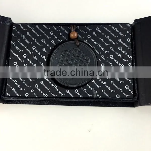 energy stone pendant with card package as gift to friends