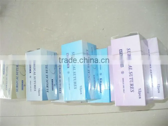 surgical suture with needle