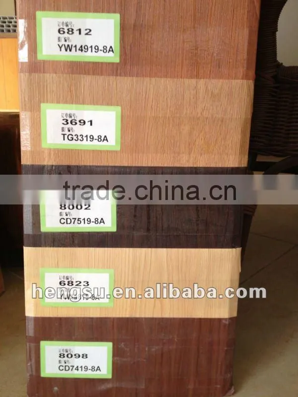 Wood finishing PVC stretch ceiling