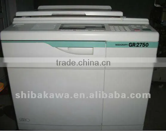 used riso printer machine gr2750