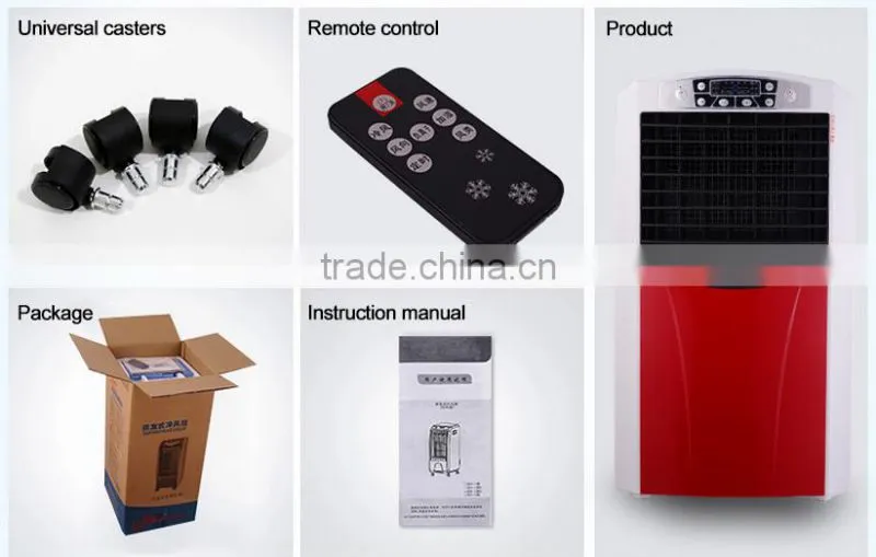 Low power portable anion air cooler and heater