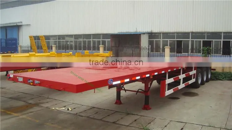 New or used 2 axles 20 feet or 40' container chassis semi trailer