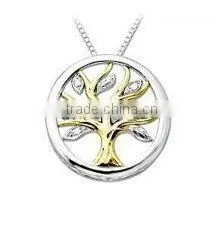 Exquisite 925 Sterling silver Family Tree Charm