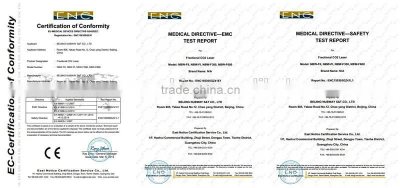 Vertical 40W Medical CE approved RF Pipe Fractional co2 laser pigment removal Gynecology treatment laser equipment