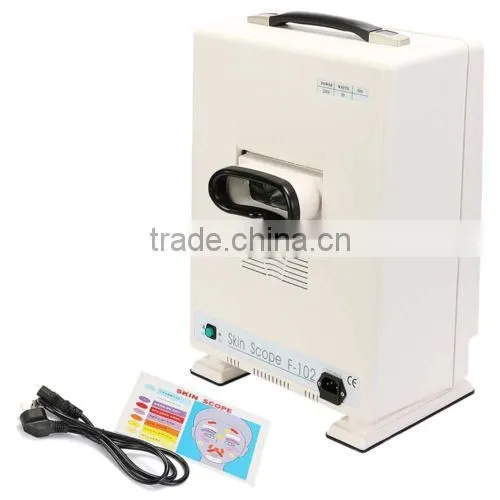 hair style video digital skin analysis system professional skin analyzer with OPT laser