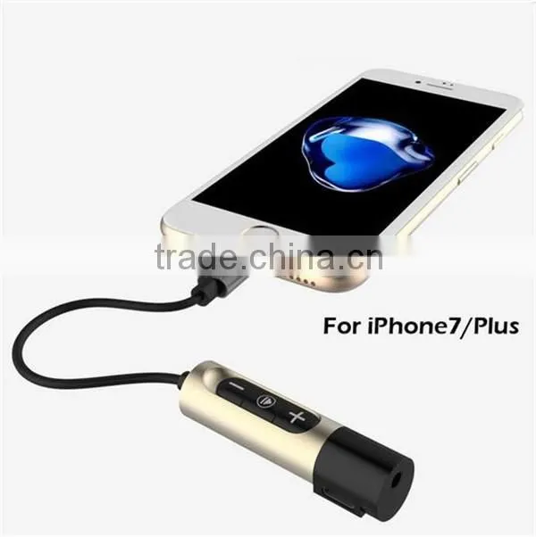 Converter to 3.5MM Headphone Headset Jack Charger Earphone Cable for iPhone 7 Plus