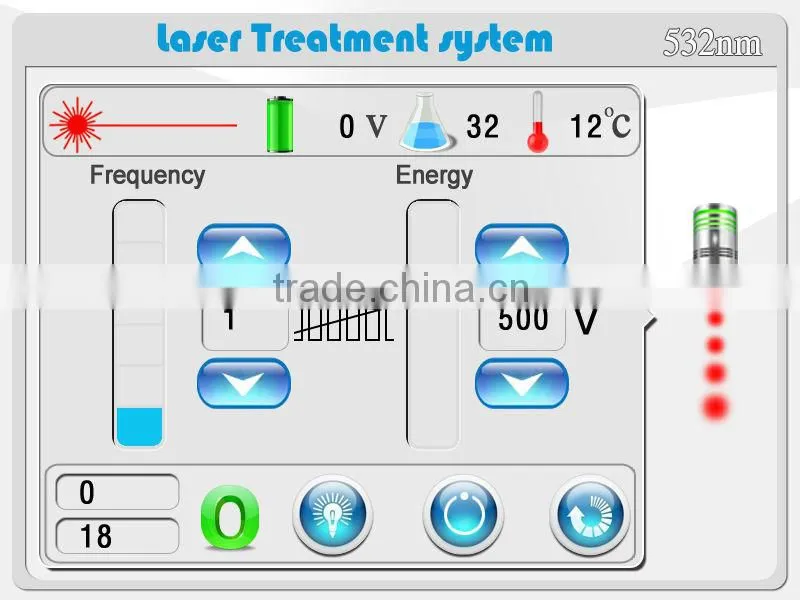 q switch nd yag laser tattoo removal/tattoo laser removal machine