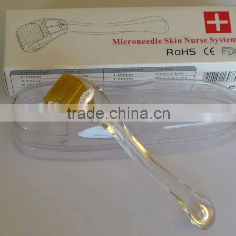 Titanium Microneedle Derma roller Beauty Roller anti cellulite massager