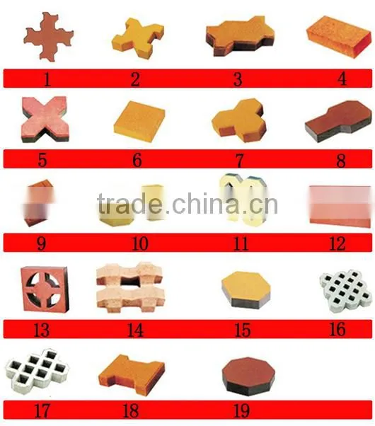 QT5-15 Widely Used Automatic Paving Concrete Block Making Machine For Sale