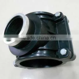 Plastic clamp saddle for pipe connection PN10