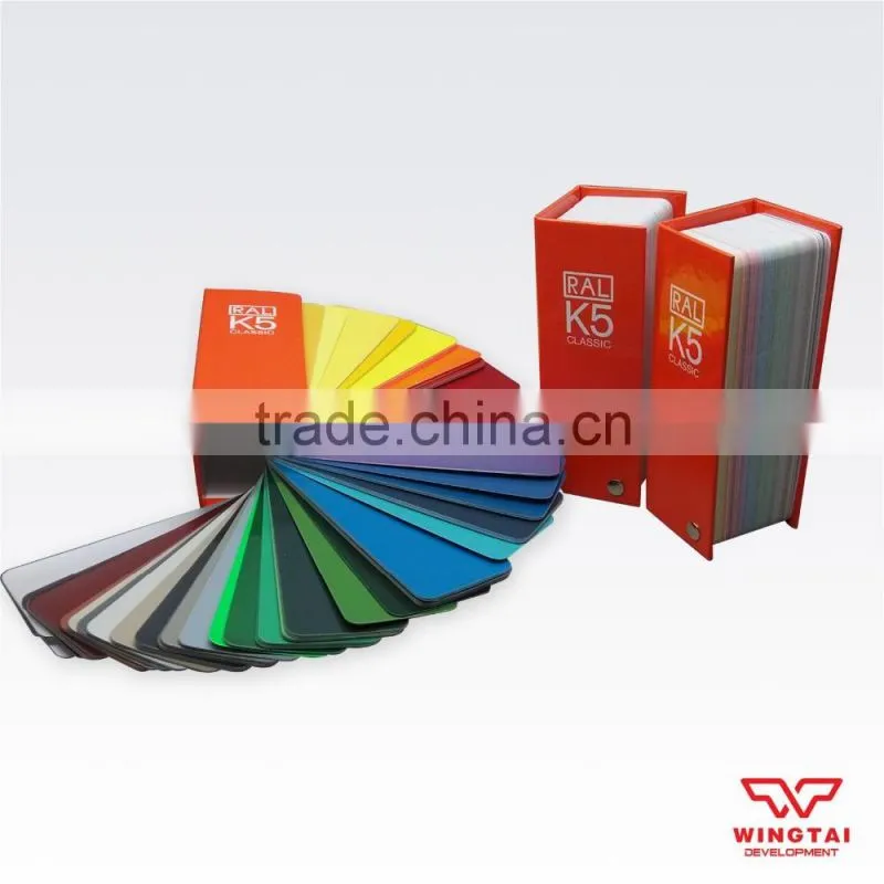 Sweden NCS Portable fan-shape design color card