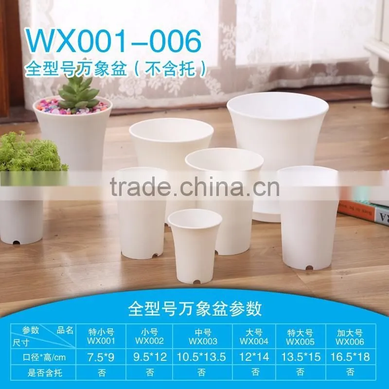 Small Flower pot Gardening Mini Plastic Pots Round Flower Bonsai Planter Nursery Pots