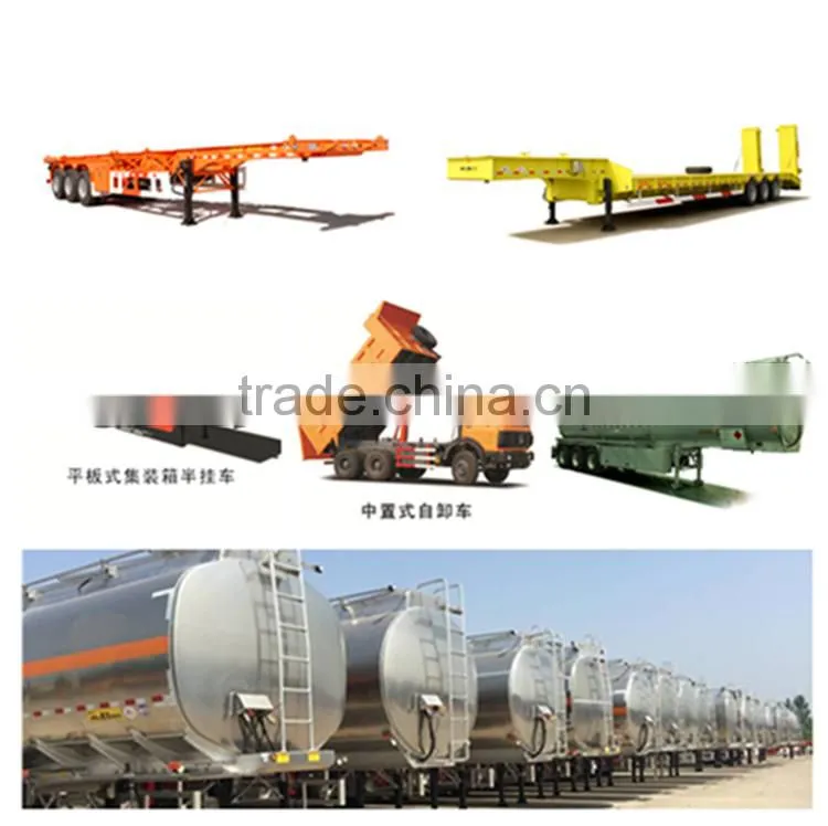 Best selling 40ft heavy flatbed semi trailer made in China