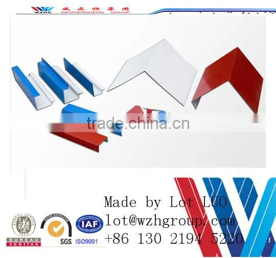 Metal Roof Tiles Accessories Flat Sheet Valley Tray Square Ridge capping
