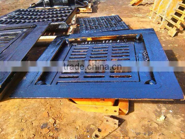 Ductile iron channel grating, trench grate