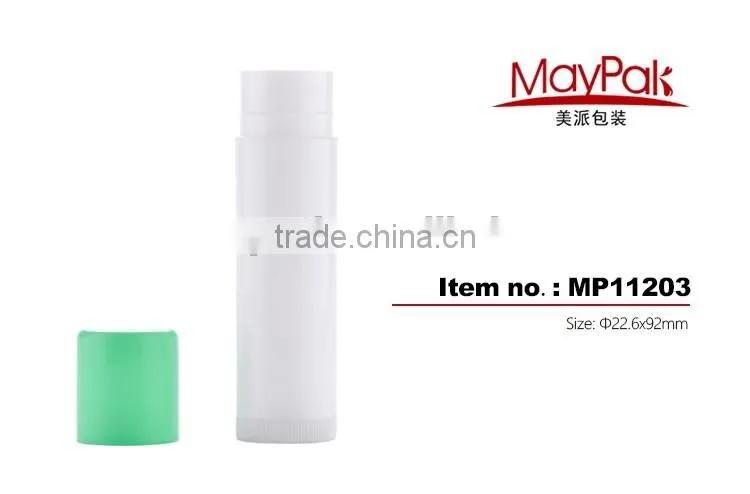 High quality plastic lip balm tube