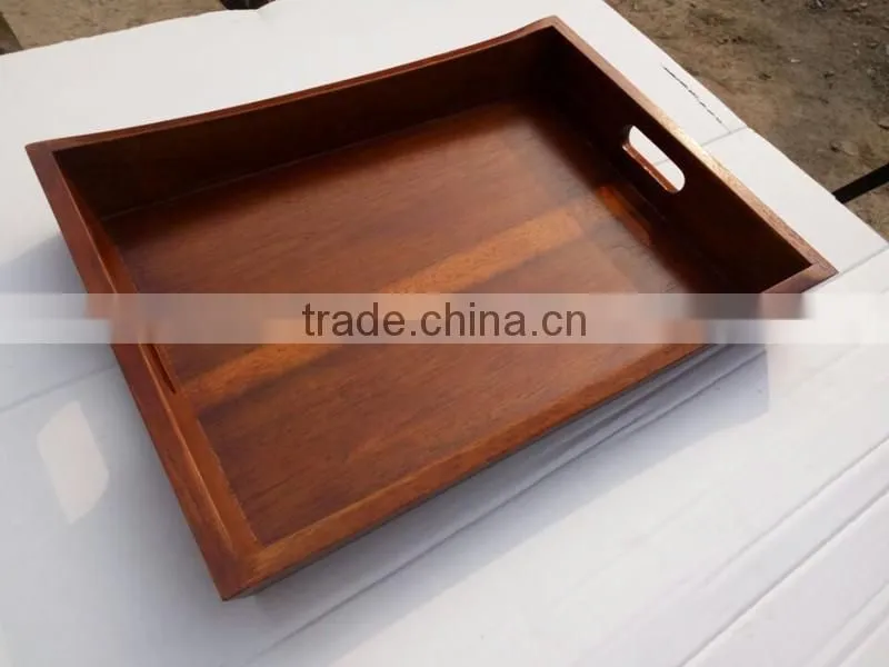 Hot selling wooden dry fruit candy box tray