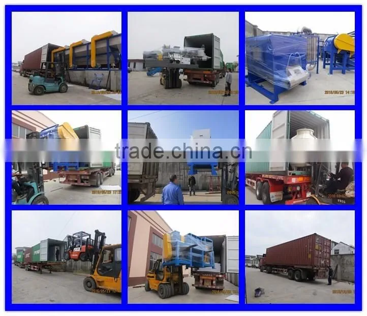 plastic recycling plant/waste recycling machinery/waste plastic recycling machine