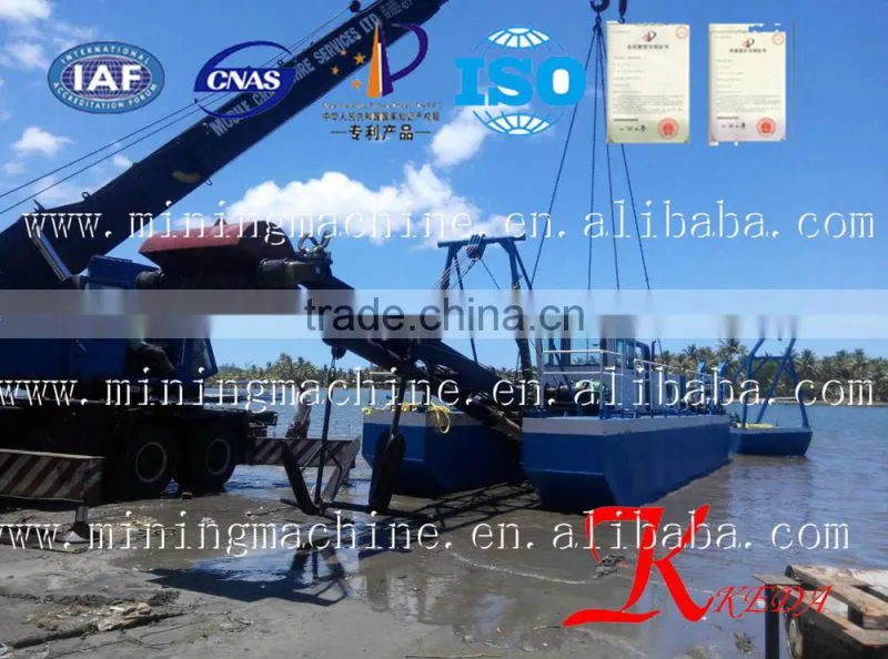 Mini River Sand Backhoe Dredger Manufacturer