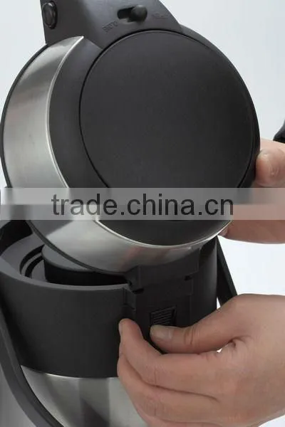elephant stainless steel pump coffee pot