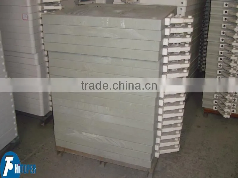 Membrane filter press used after magnetic seperation