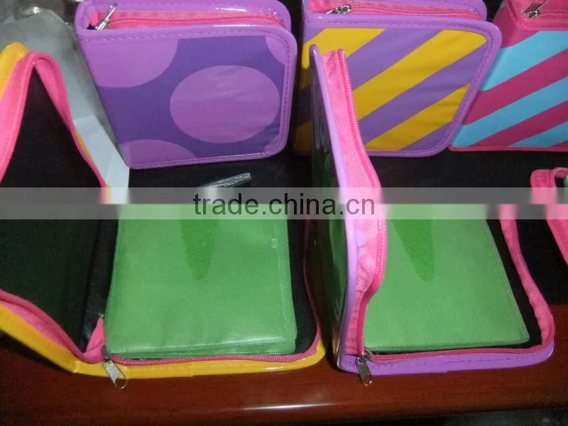 lovely pvc CD/DVD bag/2016 new style CD/DVD bag