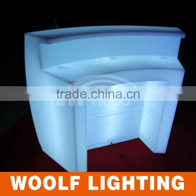 battery powered nightclub furniture lighted led bar
