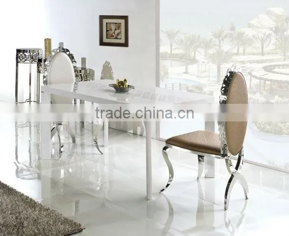 Cheap modern high back upholstered chair- B810