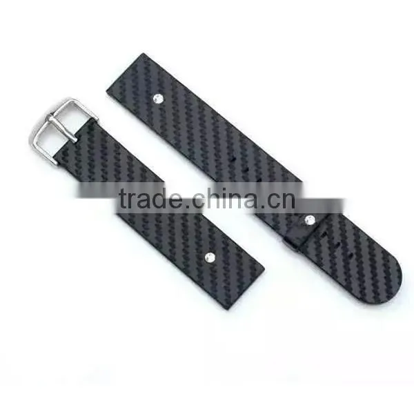 2015 best selling elegant luxury PU leather watch band for apple watch with metal buckle