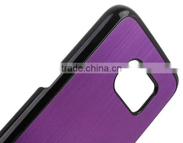 OEM Welcome Aluminum Patch Phone Cover PC Creative Case For Samsung Galaxy S7