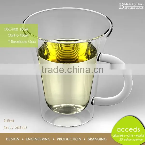 Hand Blown Heat Resistant Drinking Glasses Wholesale