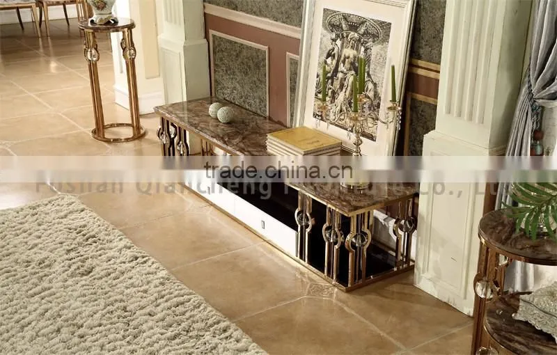 2017 living room new model tv cabinet tv stand with drawer